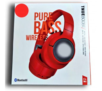 Наушники Bluetooth накладные с микрофоном 800BT , цвет красный#1960851