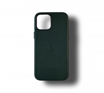 Чехол для iPhone 12 Pro Max кожаный Magsafe, зеленый#1886058