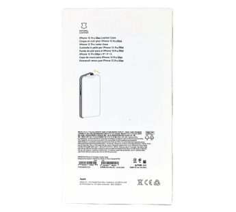 Чехол для iPhone 12 Pro Max кожаный Magsafe, зеленый#2031035