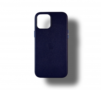 Чехол для iPhone 13 Pro Max кожаный Magsafe, синий#1886103
