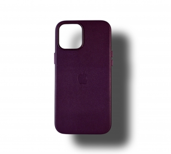 Чехол для iPhone 13 Pro Max кожаный Magsafe, фиолетовый#1886106