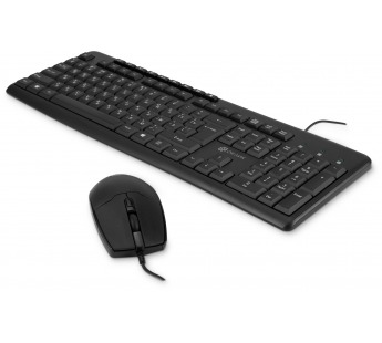 Клавиатура + мышь Оклик S650 клав:черный мышь:черный USB [07.06], шт#1955005