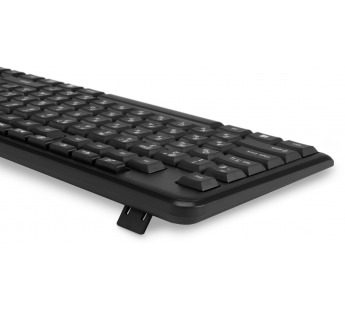 Клавиатура + мышь Оклик S650 клав:черный мышь:черный USB [07.06], шт#1955009