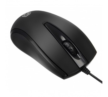 Мышь Оклик 325M черный оптическая (1200dpi) USB для ноутбука (3but) [08.06], шт#1885505