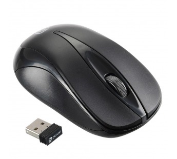 Мышь Оклик 675MW черный оптическая (1200dpi) беспроводная USB для ноутбука (3but) [08.06], шт#1885583