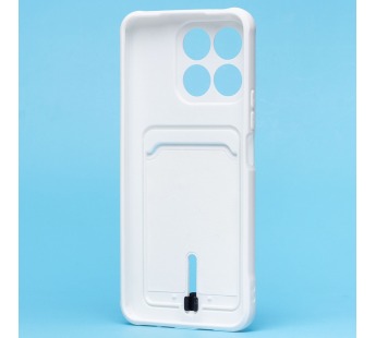 Чехол-накладка - SC304 с картхолдером для "Honor X8a" (white) (217944)#2097293