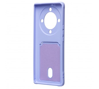 Чехол-накладка - SC304 с картхолдером для "Huawei  Honor X9a" (light violet) (217951)#2099711