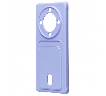 Чехол-накладка - SC304 с картхолдером для "Huawei  Honor X9a" (light violet) (217951)#2099712