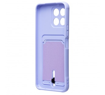 Чехол-накладка - SC304 с картхолдером для "Huawei Honor X6" (light violet) (217939)#2097286