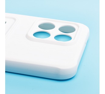 Чехол-накладка - SC304 с картхолдером для "Huawei Honor X6" (white) (217938)#2099710