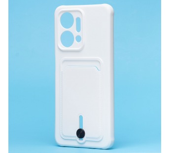 Чехол-накладка - SC304 с картхолдером для "Huawei Honor X7a" (white) (217941)#2097283