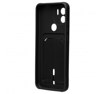Чехол-накладка - SC304 с картхолдером для "Xiaomi Redmi A1+" (black) (217991)#2099686