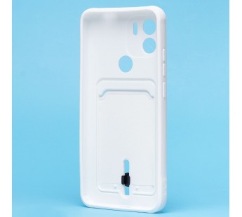 Чехол-накладка - SC304 с картхолдером для "Xiaomi Redmi A1+" (white) (217992)#2097281