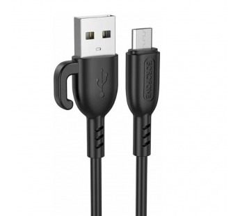 Кабель USB - Micro BOROFONE BX91 (черный) 1м#1885630