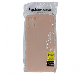 Чехол для iPhone 11 Pro Max TPU with cloth розовый#2035032