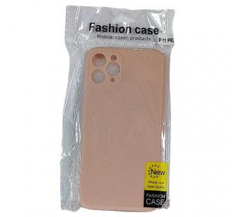 Чехол для iPhone 11 Pro TPU with cloth розовый#2035046