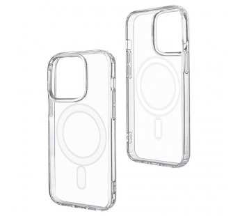 Чехол для iPhone 12 Pro Magsafe прозрачный, в упаковке#2103093