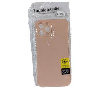 Чехол для iPhone 12 Pro Max TPU with cloth розовый#2035129