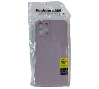 Чехол для iPhone 12 Pro Max TPU with cloth фиолетовый#2035127