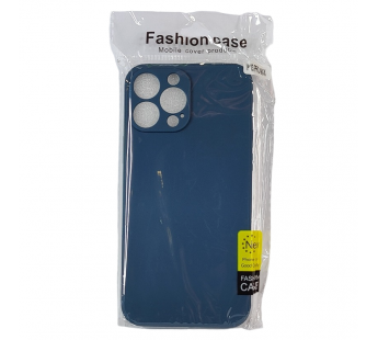 Чехол для iPhone 13 Pro Max TPU with cloth синий#2035420