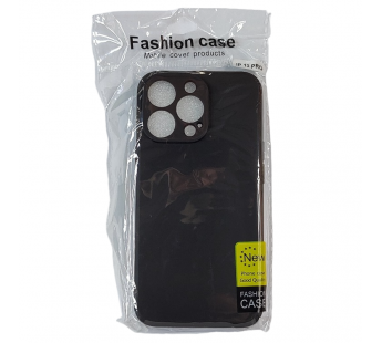 Чехол для iPhone 13 Pro TPU with cloth черный#2035413