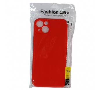 Чехол для iPhone 13 TPU with cloth красный#2035412