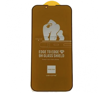 Защитное стекло iPhone 13 Pro Max/14 Plus WEKOME (King Kong 9D Антишпион/Приватное) тех упаковка Чер#1943286