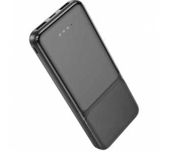 Портативный аккумулятор 10000mAh 2гн.USB 5V, 2,0A BJ33, чёрный "BoroFone"#1894225