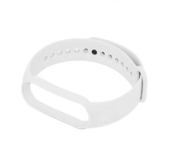Ремешок для Xiaomi Band 5/6 Sport силикон (белый)#2063559