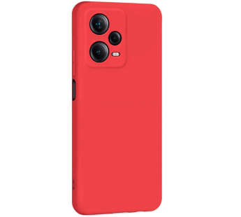 Чехол на Xiaomi Redmi Note 12 Pro 5G Silicone Case (красный)#1889193