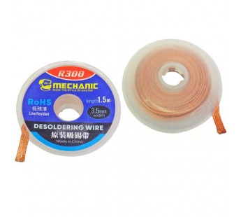 Поглотитель олова (оплётка) Mechanic R-300 (3.5 мм*1.5 м)#1891354