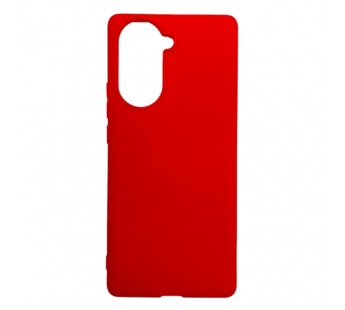 Чехол Huawei Nova 10 Pro (2022) Силикон Матовый Красный#1892003