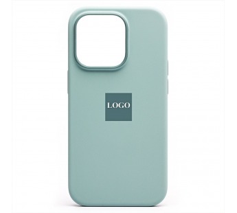 Чехол Silicone Case для iPhone14 Pro голубой#1918590