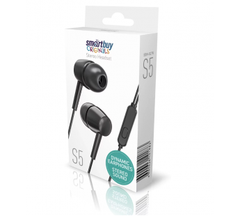 Проводные наушники внутриканальные Smart Buy SBH-027K Jack 3,5  (black) (219715)#1890382