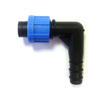 Уголок переходной с ленты на трубку капельного полива d=16мм, шт#2100820