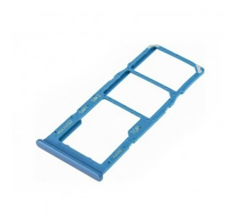 Держатель сим для Samsung M127F Galaxy M12 (синий)#2072408