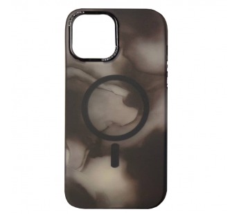 Чехол-накладка Rainbow Magnetic для iPhone 14 Pro Max черный#1891672