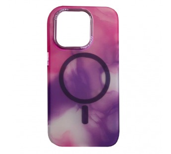 Чехол-накладка Rainbow Magnetic для iPhone 14 Pro фиолетовый#1891674