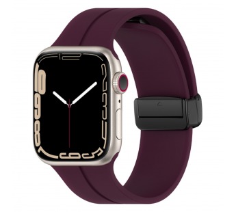 Ремешок - ApW29 Apple Watch 38/40/41мм силикон на магните (violet) (218428)#2004434