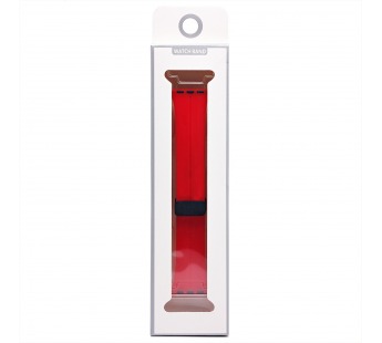 Ремешок - ApW29 Apple Watch 42/44/45мм силикон на магните (red) (218407)#1893360