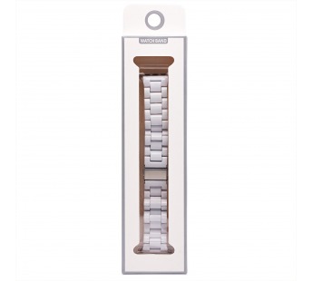 Ремешок - ApW30 Apple Watch 38/40/41мм акриловый (white) (218803)#1893323