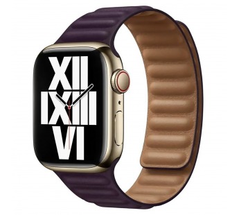 Ремешок - ApW31 Apple Watch 42/44/45/49 mm экокожа на магните (violet) (218994)#1945954