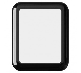 Стекло для переклейки на Apple Watch S2/S3 38mm + OCA (черный)#2125506