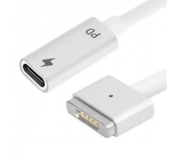 Кабель Type-C для MacBook Magsafe 2T (1,8м) (белый) AAA#2045120