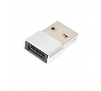 Адаптер VIXION AD73 Type-C - USB (серебро)#1940860