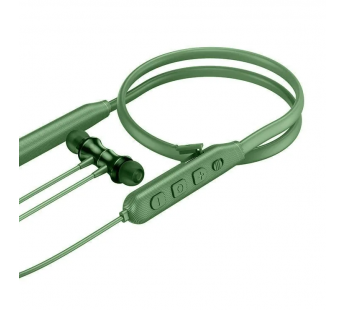 Спортивные Bluetooth-наушники HOCO ES64 (30ч/200mAh) зеленые#1893045
