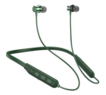 Спортивные Bluetooth-наушники HOCO ES64 (30ч/200mAh) зеленые#1893050