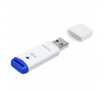 Флеш-накопитель USB 16GB Smart Buy Easy белый#1894317