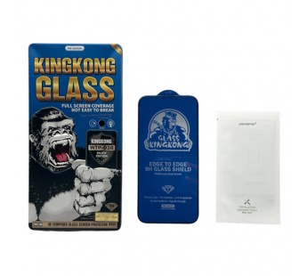 Защитное стекло iPhone 14 Pro Max WEKOME WTP-038 (King Kong 3D) в упаковке Черное#1897471