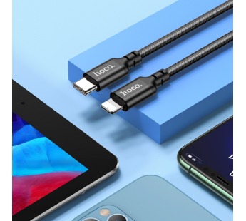 Кабель USB-C Hoco X14 Apple PD черный 3м#2054143